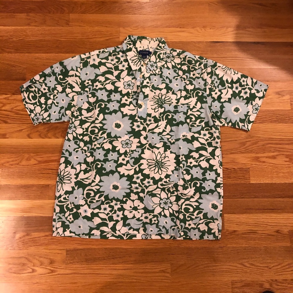 Vintage J.Crew Hawaiian Shirt, Great Used Condition